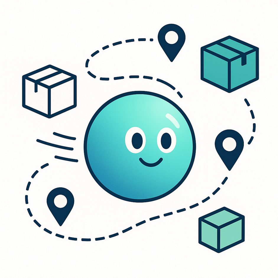 Collablly mascot showing supplier collaboration